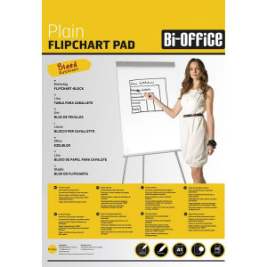 Náhradní flipchartový blok bílý papír A1 čistý na flipchart tabuli, Papírové flipchartové listy flip-chart papíry do flipchartu