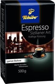 Tchibo Espresso zrnková káva Sicilia Style 500 g zrnkové kafe Sizilianer Art 500g